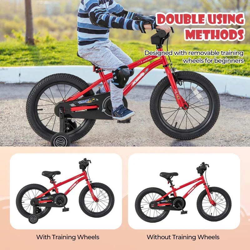 16" Kids Bike for 4-7 Years Old Girls Boys Sport Bicycle with Adjustable Saddle, Training Wheels - Product image 21