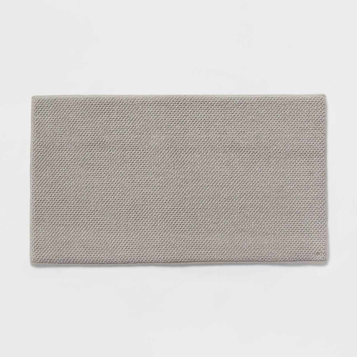 20"x34" Performance Plus Cotton Memory Foam Bath Rug Light Gray - Threshold - Product image 1