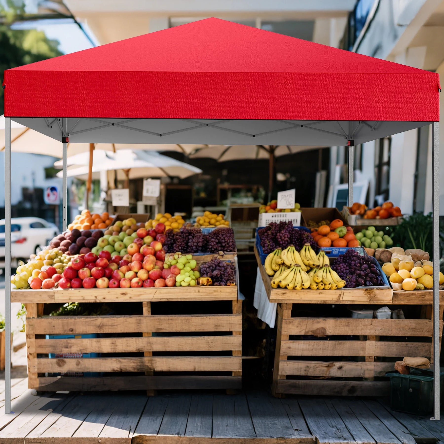 GVDV Canopy Tent, 10x10 Ft Easy Pop up Outdoor Canopy Tent, Portable Straight Leg Gazebo Instant Canopy - Product image 64