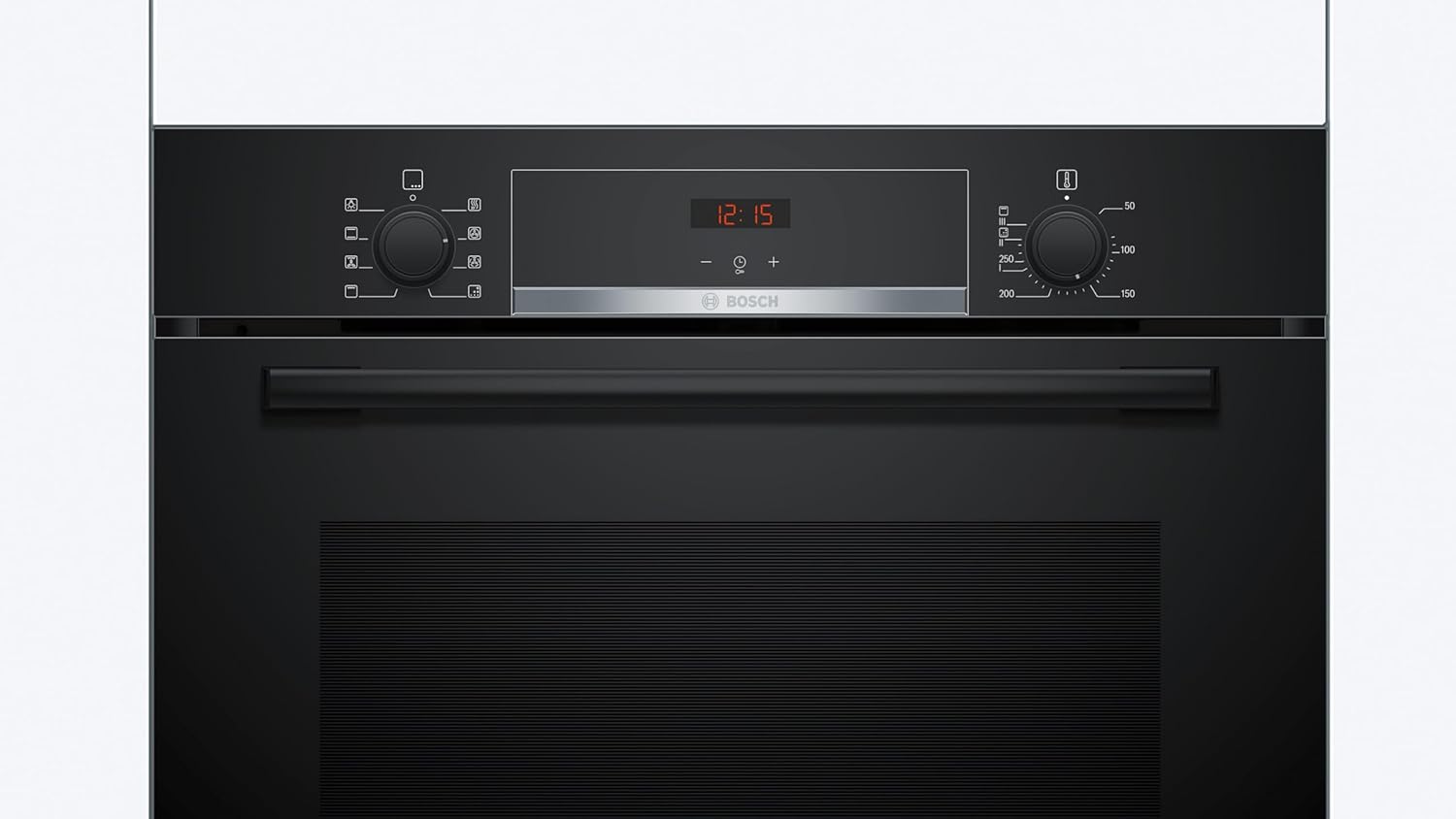 Bosch HBA553BA3F, Series 4, Oven, Built-in, Black