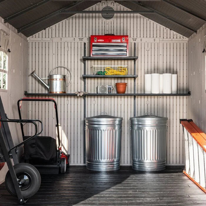 8 ft. W x 12.5 ft. D Plastic Storage Shed - Product image 5