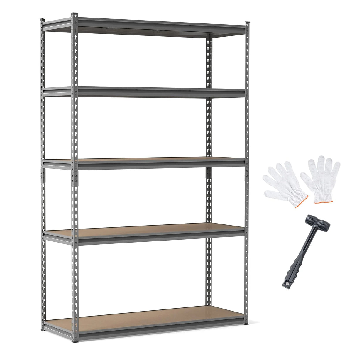 Tangkula 5-Tier Heavy Duty Garage Shelving Unit 2200 LBS Metal Storage Organizer Rack - Product image 12
