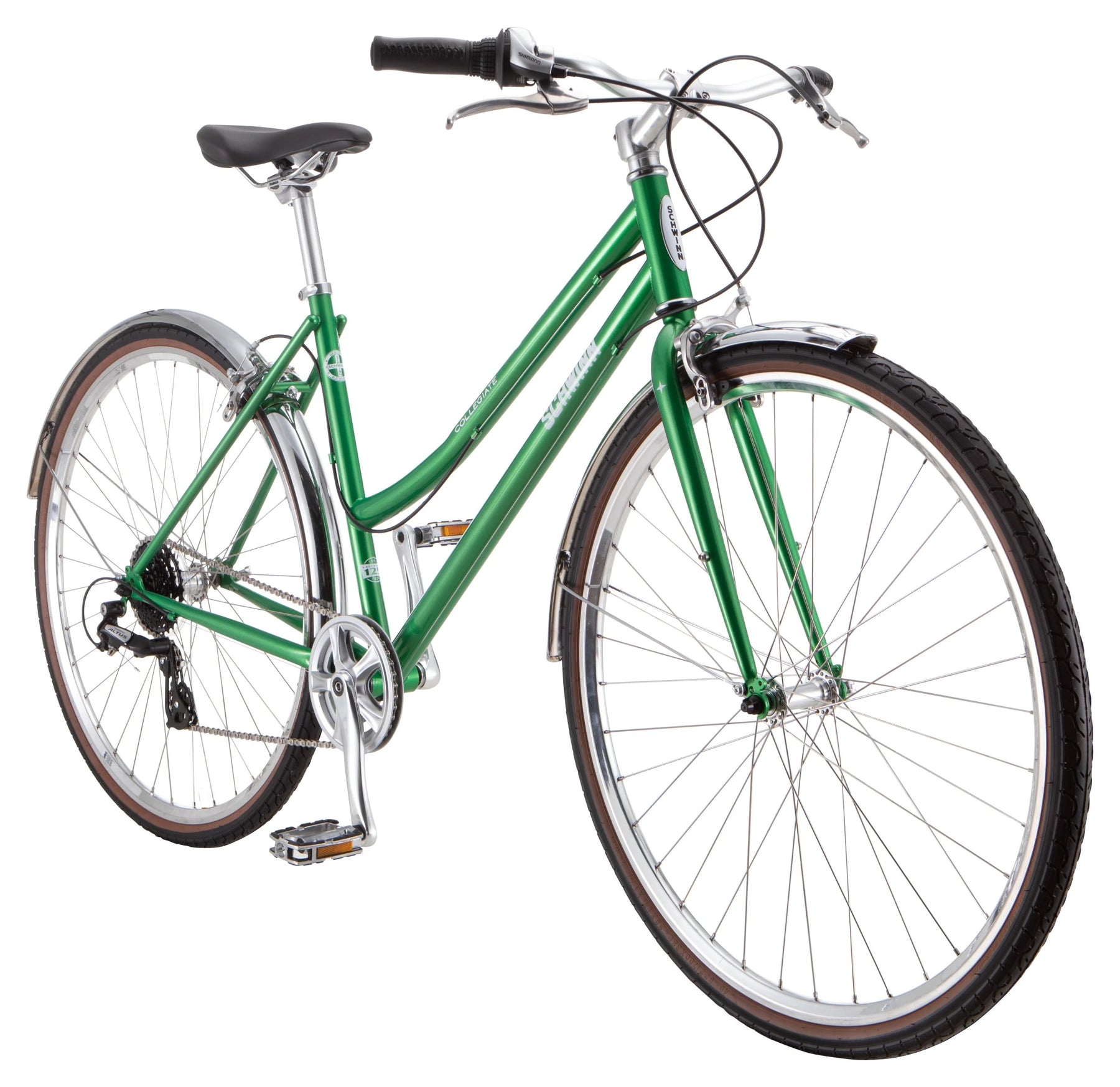 Schwinn Collegiate Adult Hybrid Bike, 8 Speeds, 700c Wheels, Women'S 19 in Frame, Medium, Large - Product image 1