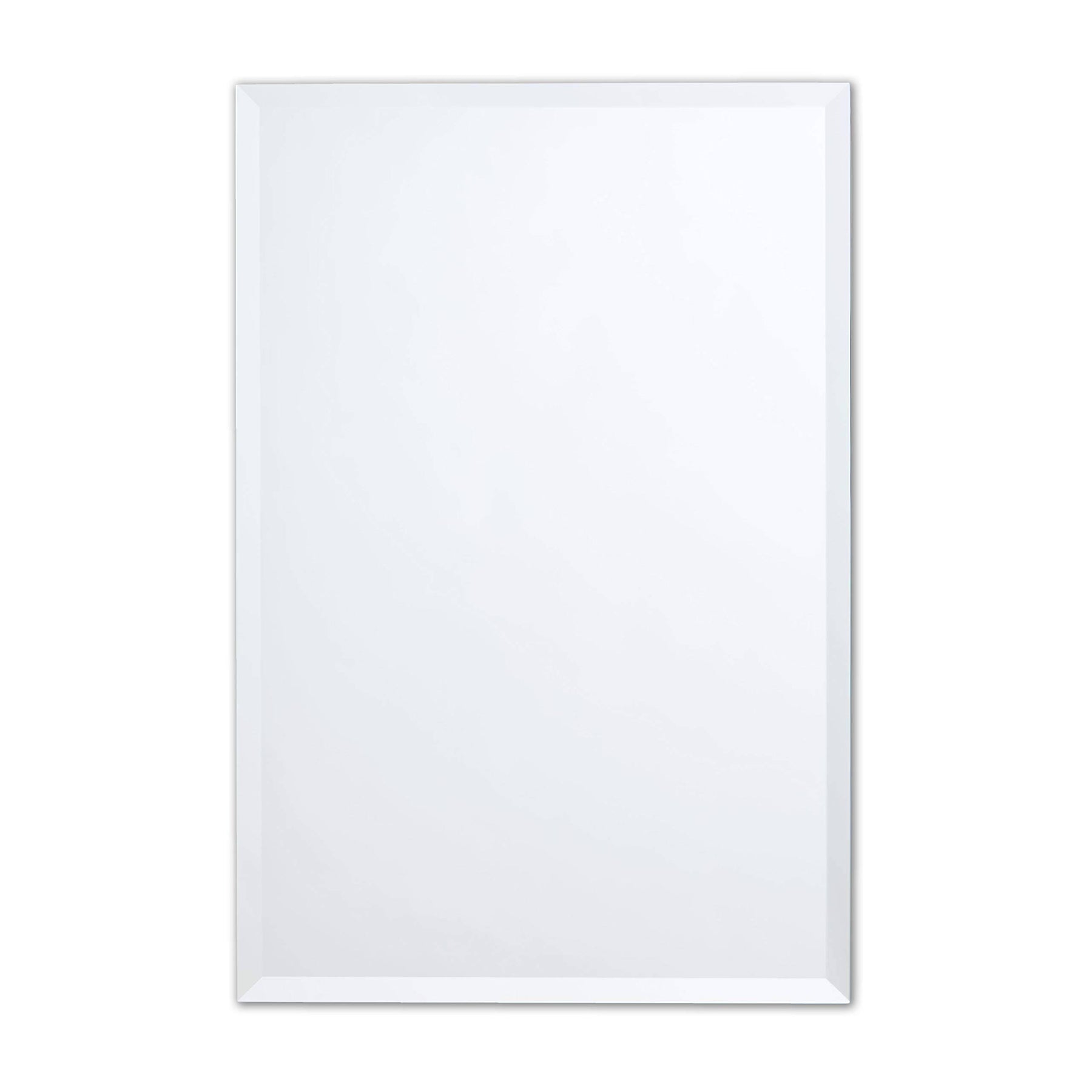 Better Bevel 20-in Clear Rectangular Frameless Bathroom Mirror - 17106 - Product image 1