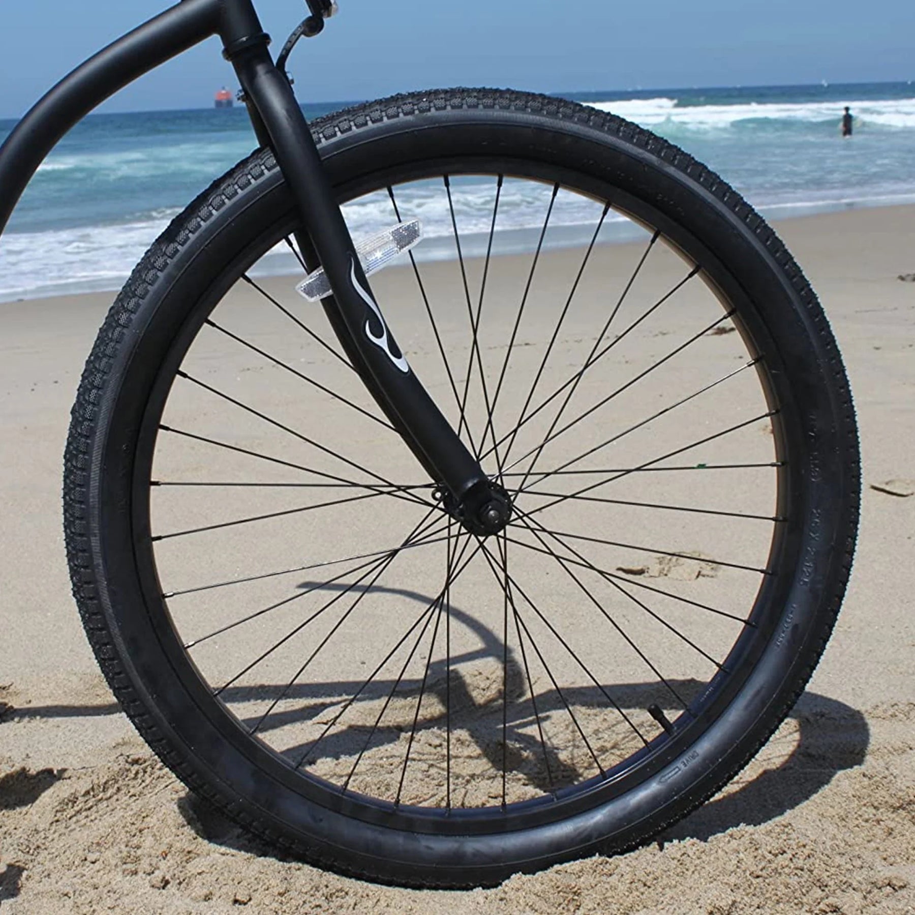 Firmstrong Bruiser Single Speed Men'S 26 in Beach Cruiser Bike, Black - Product image 7