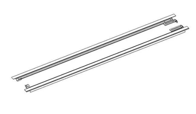 RAILS-448328 Bak Ind Bak Rail Assembly Set Model 328