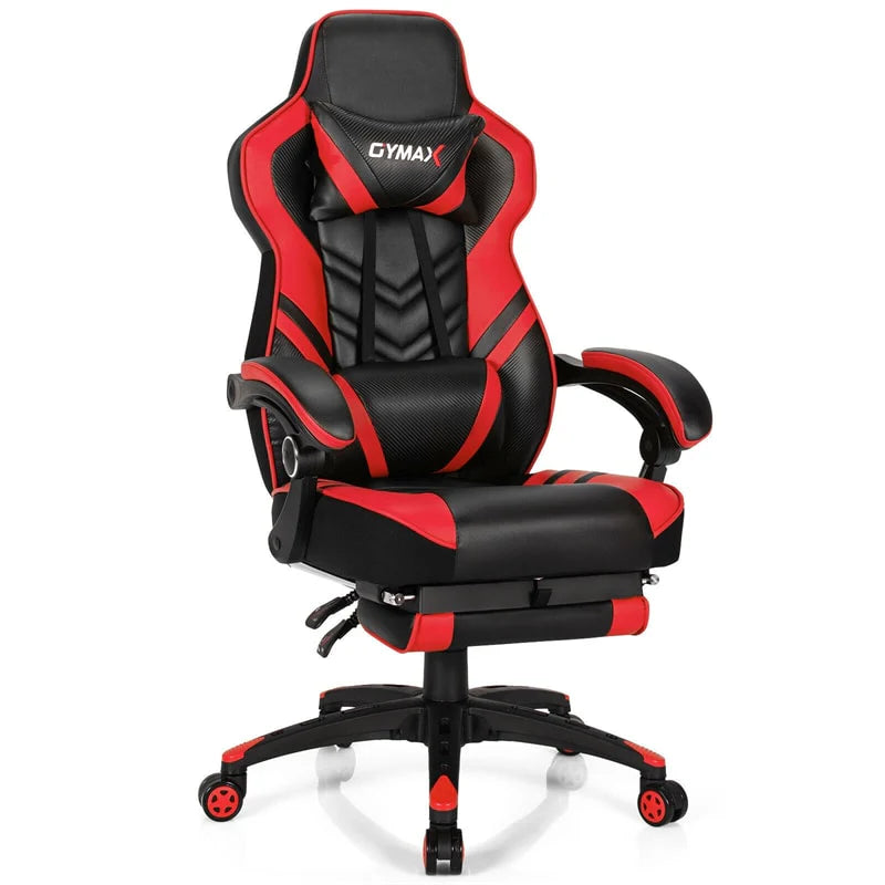 Ergonomic Gaming Chair Recliner with Footrest, Linkage Armrests & Lumbar Support - Product image 25