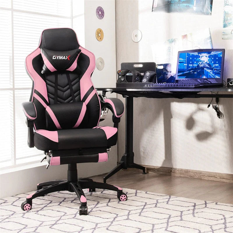 Ergonomic Gaming Chair Recliner with Footrest, Linkage Armrests & Lumbar Support - Product image 55