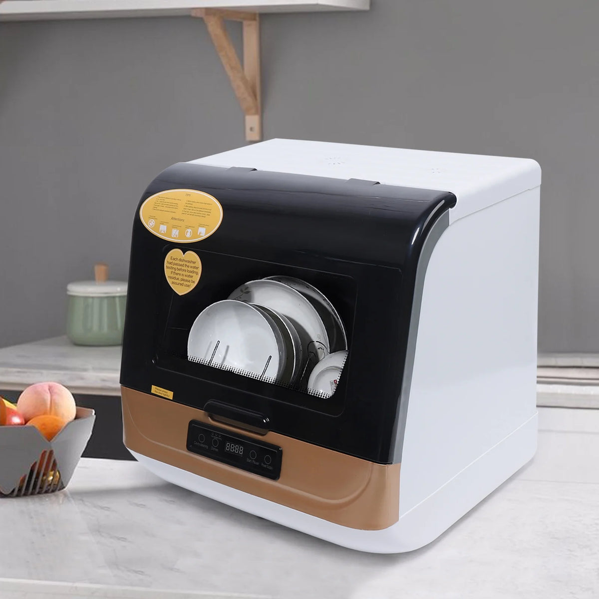 Autrinix Portable Dishwasher with 99.9% Sterilization, 3 Wash Modes & Water - Saving Function - Product image 2