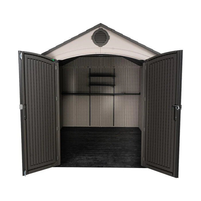 8 ft. W x 12.5 ft. D Plastic Storage Shed - Product image 2