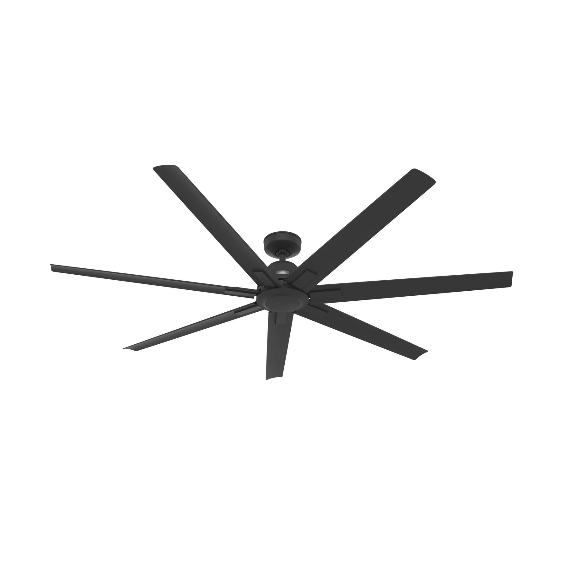 Hunter Downtown 72" Ceiling Fan in Matte Black - Product image 1