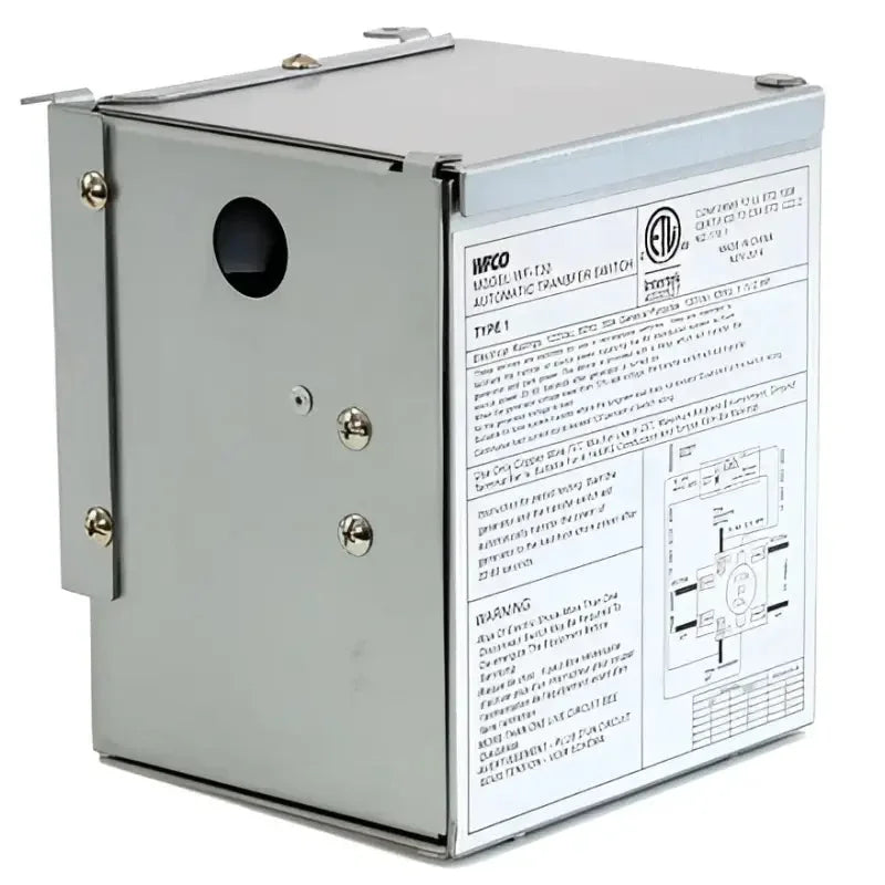 Power Transfer Switch for 30 Amp RV Generator and Shore Power