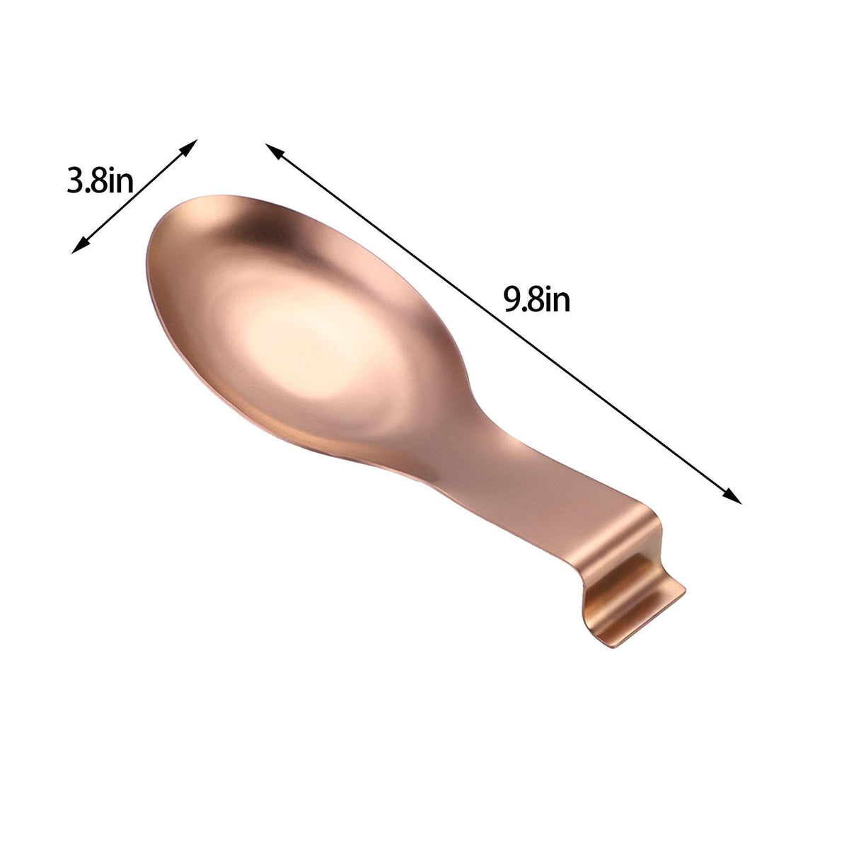 Holder Kitchen Utensils Accs Spoon Rest for Bar Coffee Station Cooking Rose Gold - Product image 9