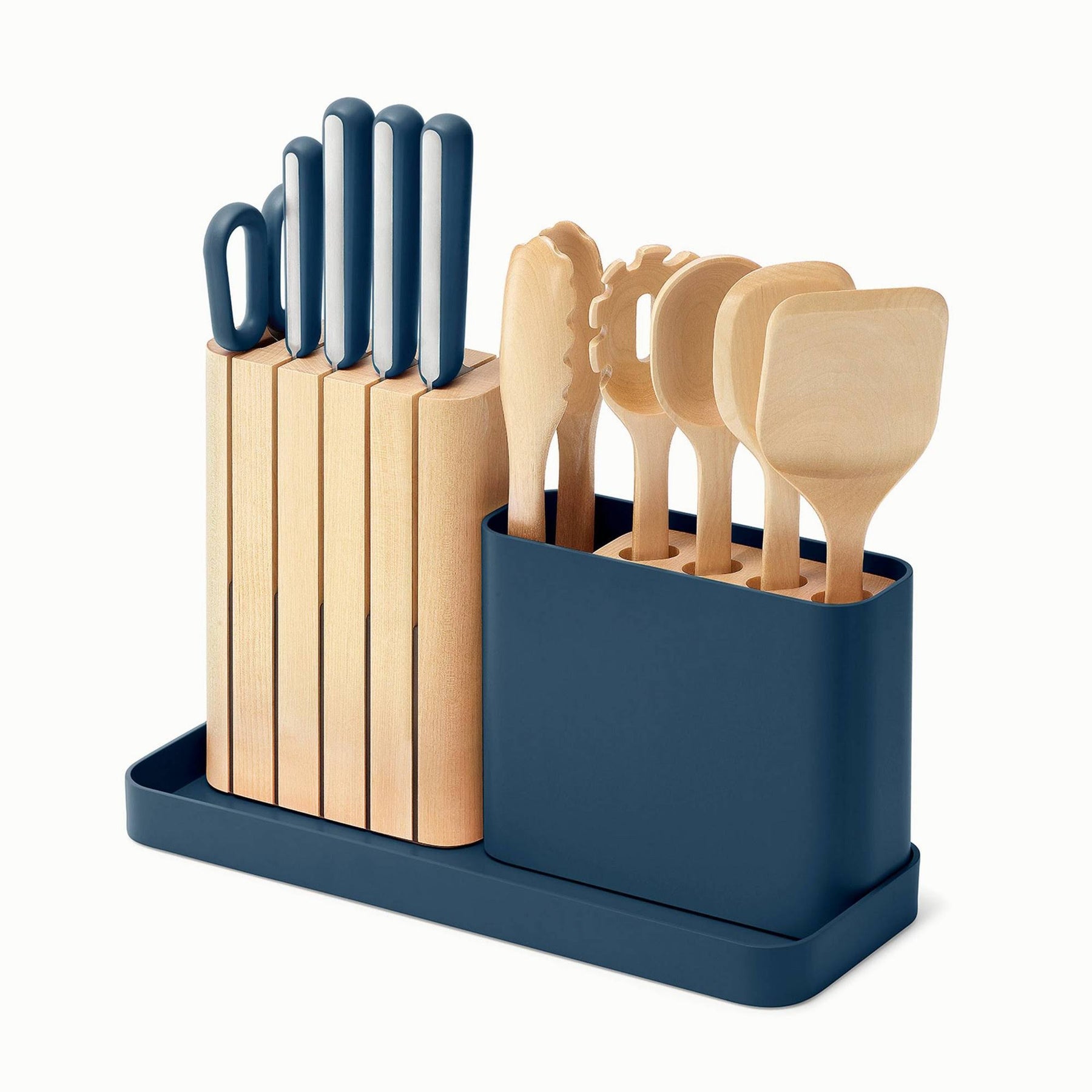 Caraway 14-Piece Knife & Utensils Prep Set in Navy - Product image 1