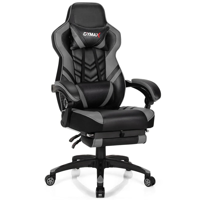 Ergonomic Gaming Chair Recliner with Footrest, Linkage Armrests & Lumbar Support - Product image 37
