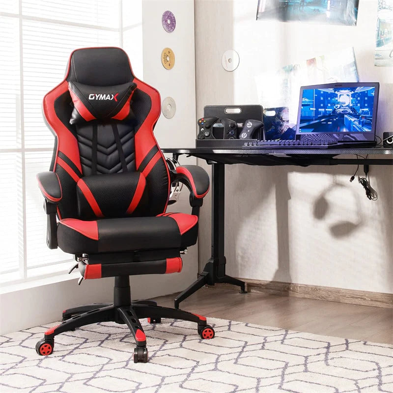 Ergonomic Gaming Chair Recliner with Footrest, Linkage Armrests & Lumbar Support - Product image 26