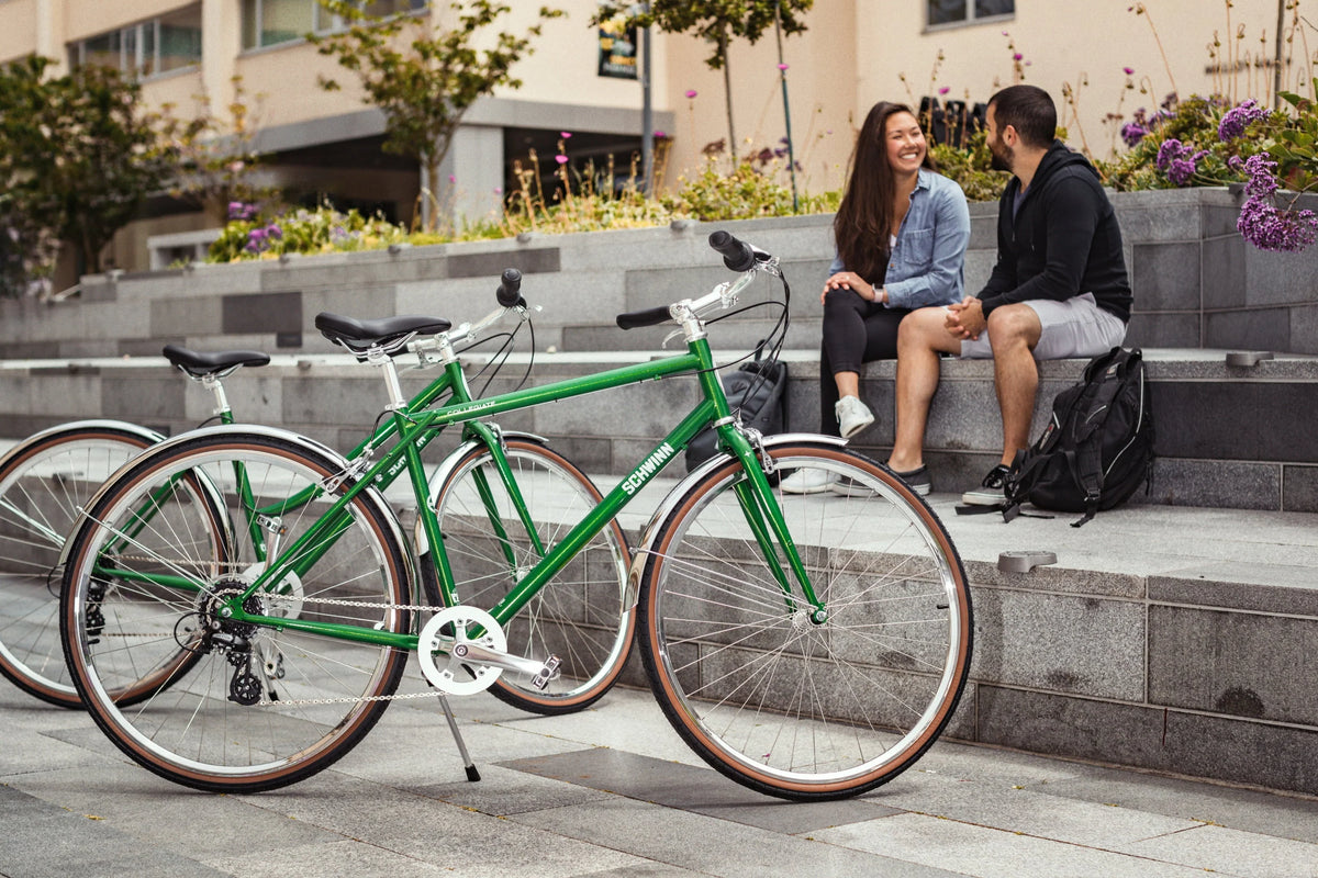 Schwinn Collegiate Adult Hybrid Bike, 8 Speeds, 700c Wheels, Women'S 19 in Frame, Medium, Large - Product image 2
