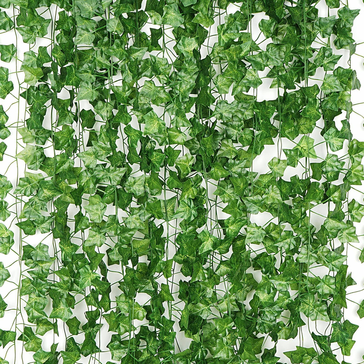 12 Pack 86 ft Artificial Ivy Garland, Fake Ivy Leaf Plants Vine Greenery Garland Home Kitchen Balcony - Product image 1