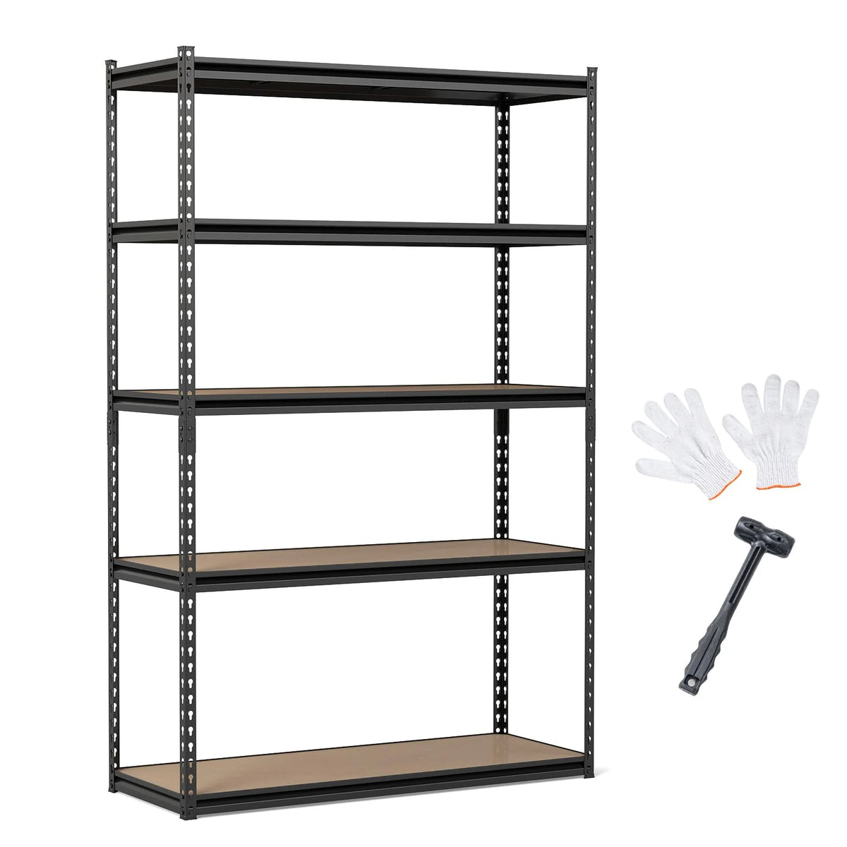 Tangkula 5-Tier Heavy Duty Garage Shelving Unit 2200 LBS Metal Storage Organizer Rack - Product image 1