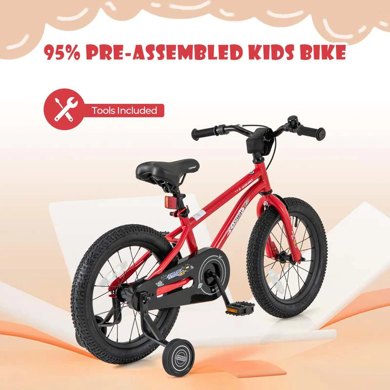 16" Kids Bike for 4-7 Years Old Girls Boys Sport Bicycle with Adjustable Saddle, Training Wheels - Product image 24