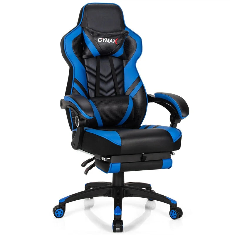 Ergonomic Gaming Chair Recliner with Footrest, Linkage Armrests & Lumbar Support - Product image 14