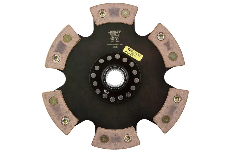 ACT 6240008 - 2009 Mitsubishi Lancer 6 Pad Rigid Race Disc