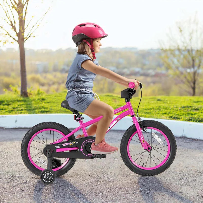 16" Kids Bike for 4-7 Years Old Girls Boys Sport Bicycle with Adjustable Saddle, Training Wheels - Product image 11
