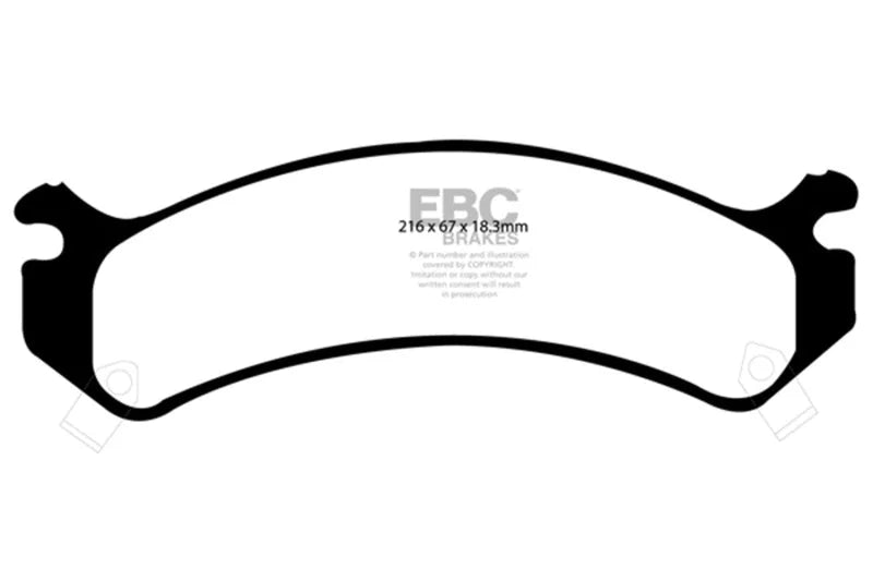 EBC Extra Duty - Front Pad PN ED91305