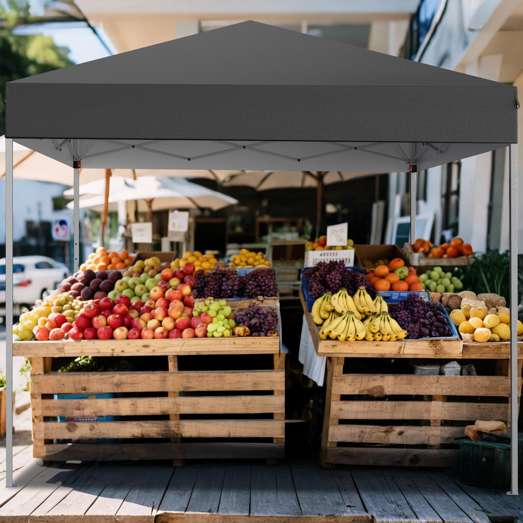 GVDV Canopy Tent, 10x10 Ft Easy Pop up Outdoor Canopy Tent, Portable Straight Leg Gazebo Instant Canopy - Product image 35