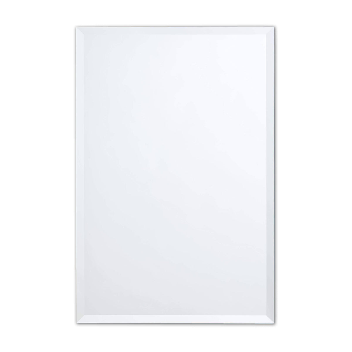 Better Bevel 20-in Clear Rectangular Frameless Bathroom Mirror - 17106 - Product image 1
