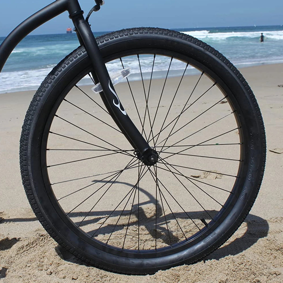 Firmstrong Bruiser Single Speed Men'S 26 in Beach Cruiser Bike, Black - Product image 7