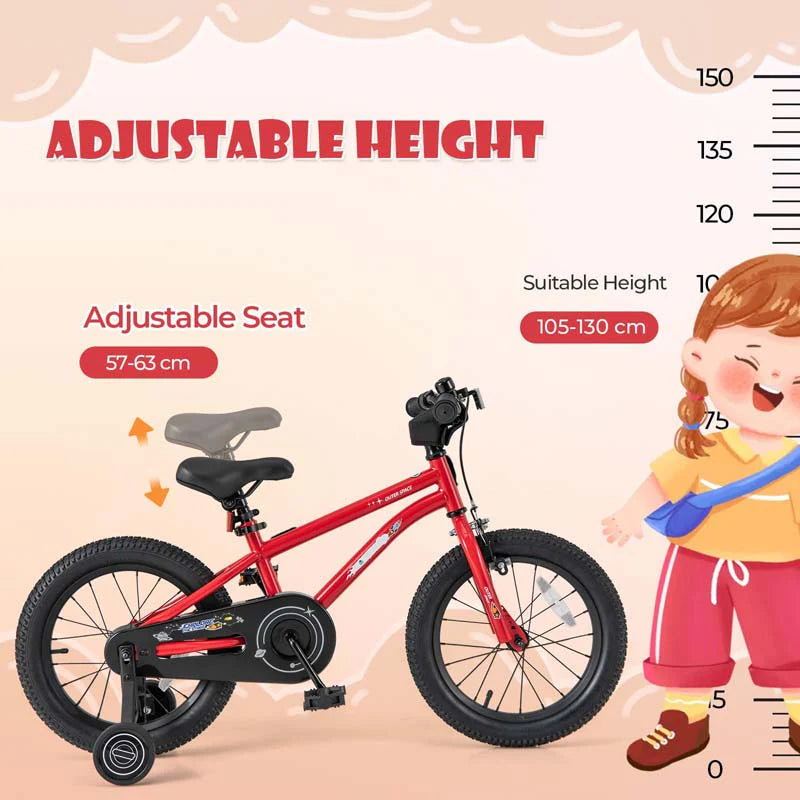 16" Kids Bike for 4-7 Years Old Girls Boys Sport Bicycle with Adjustable Saddle, Training Wheels - Product image 22