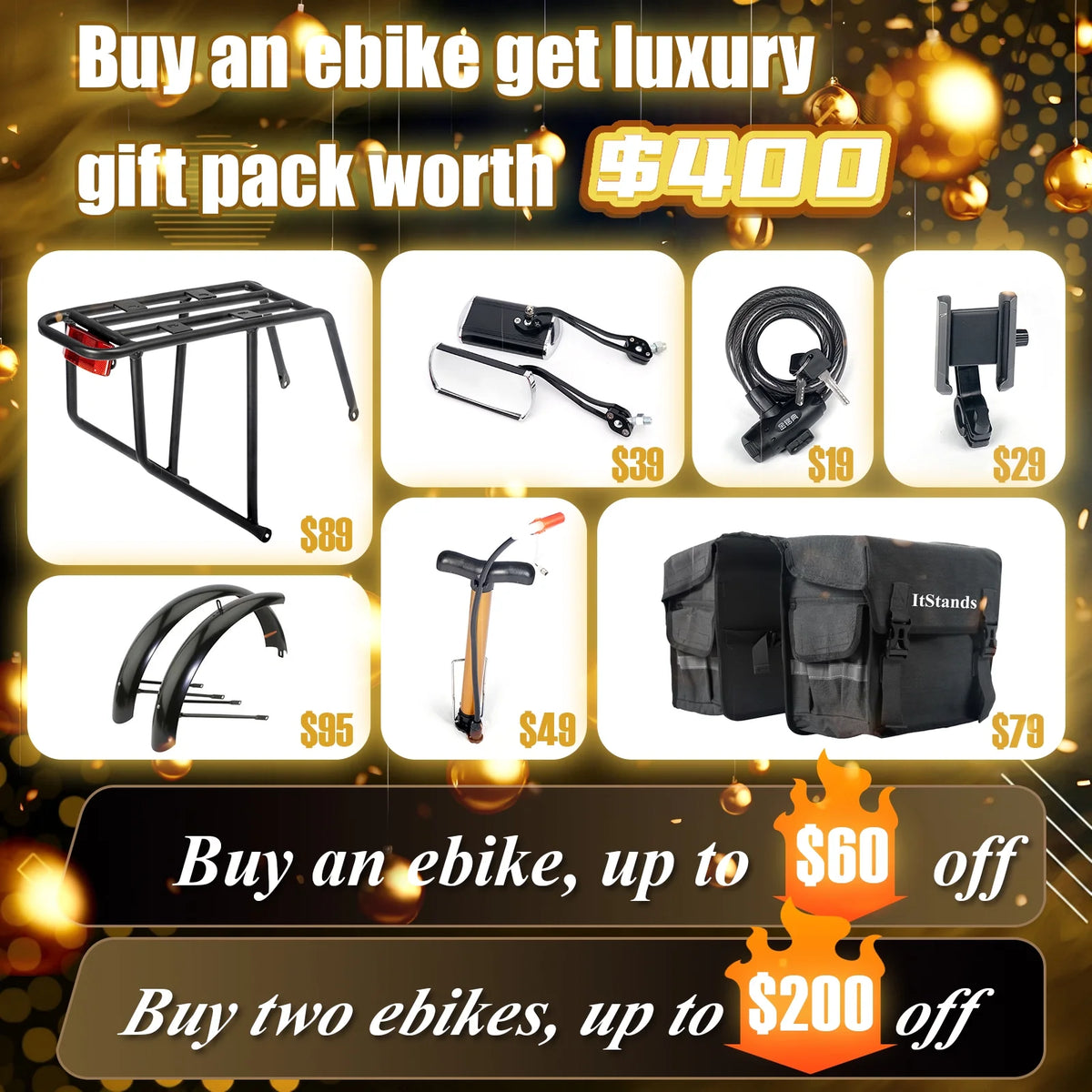 Electric Bike for Adults 26'', 1000W E - Mountain Bike 48V 30/20ah UL2849 Removable Battery - Product image 25