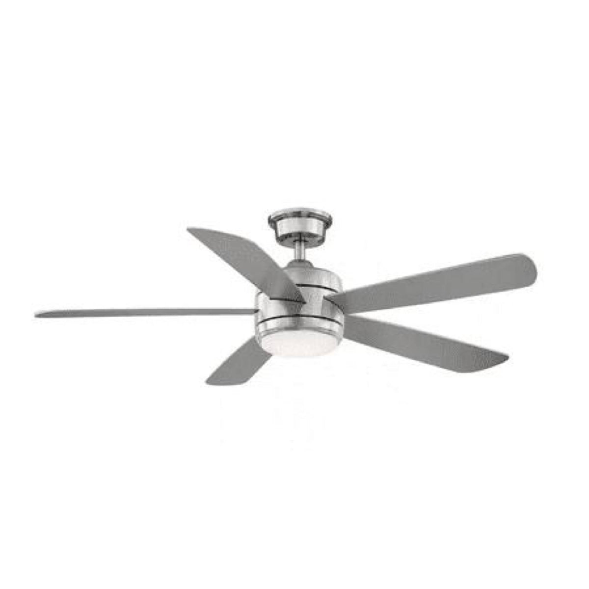 Hampton Bay Averly 52" LED Brushed Nickel Ceiling Fan w/Remote - Product image 1