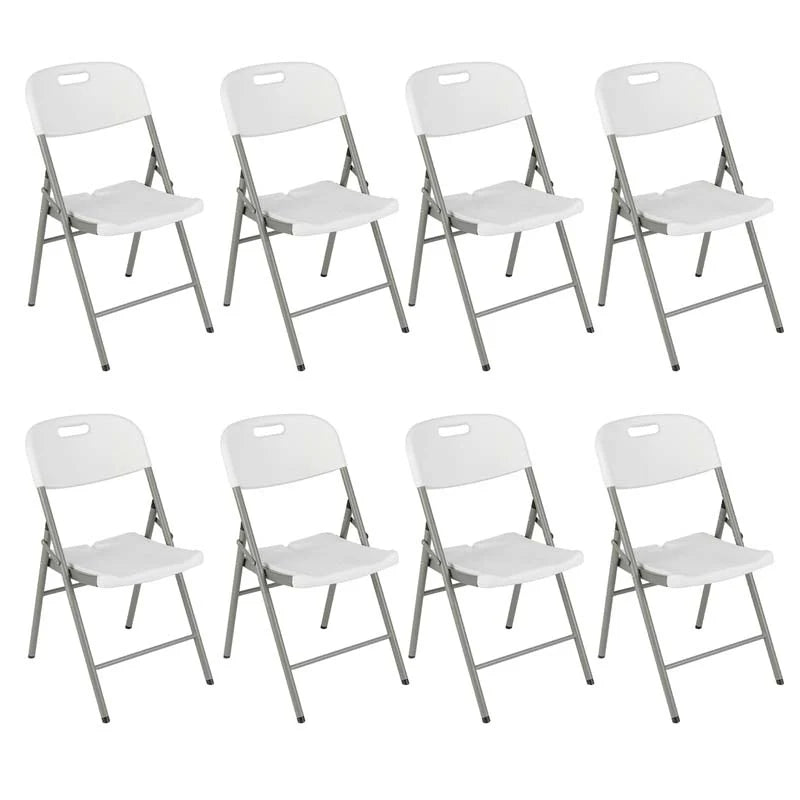 4/8/12 Pack HDPE Plastic Folding Chairs, Waiting Room Chairs with Metal Frame, Portable Banquet Chairs - Product image 16