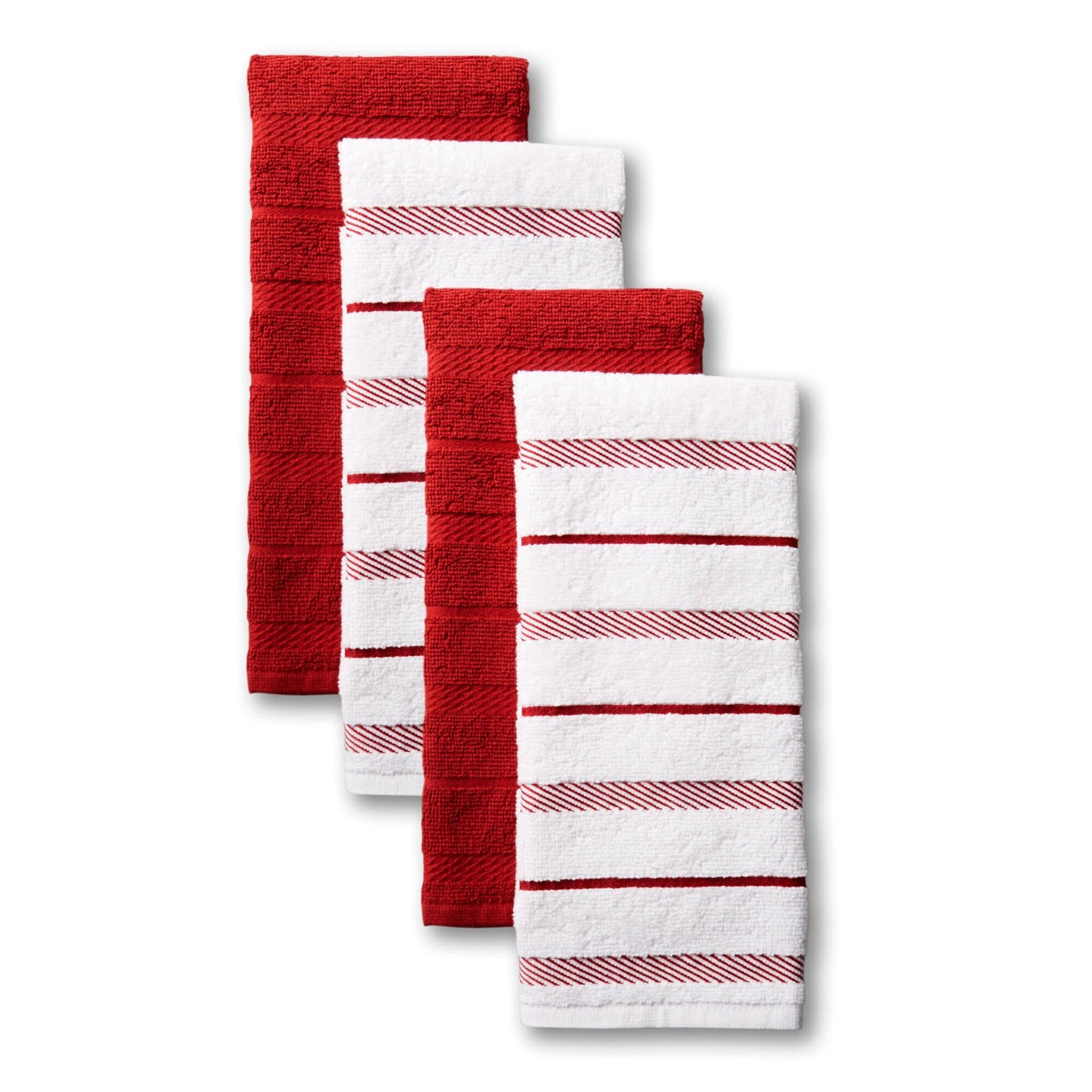 KitchenAid Albany Kitchen Towel, Set of 4 - Passion Red - Product image 1