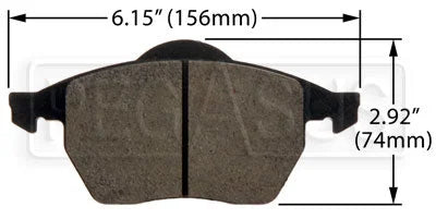 Hawk Performance HB272 Series Brake Pad