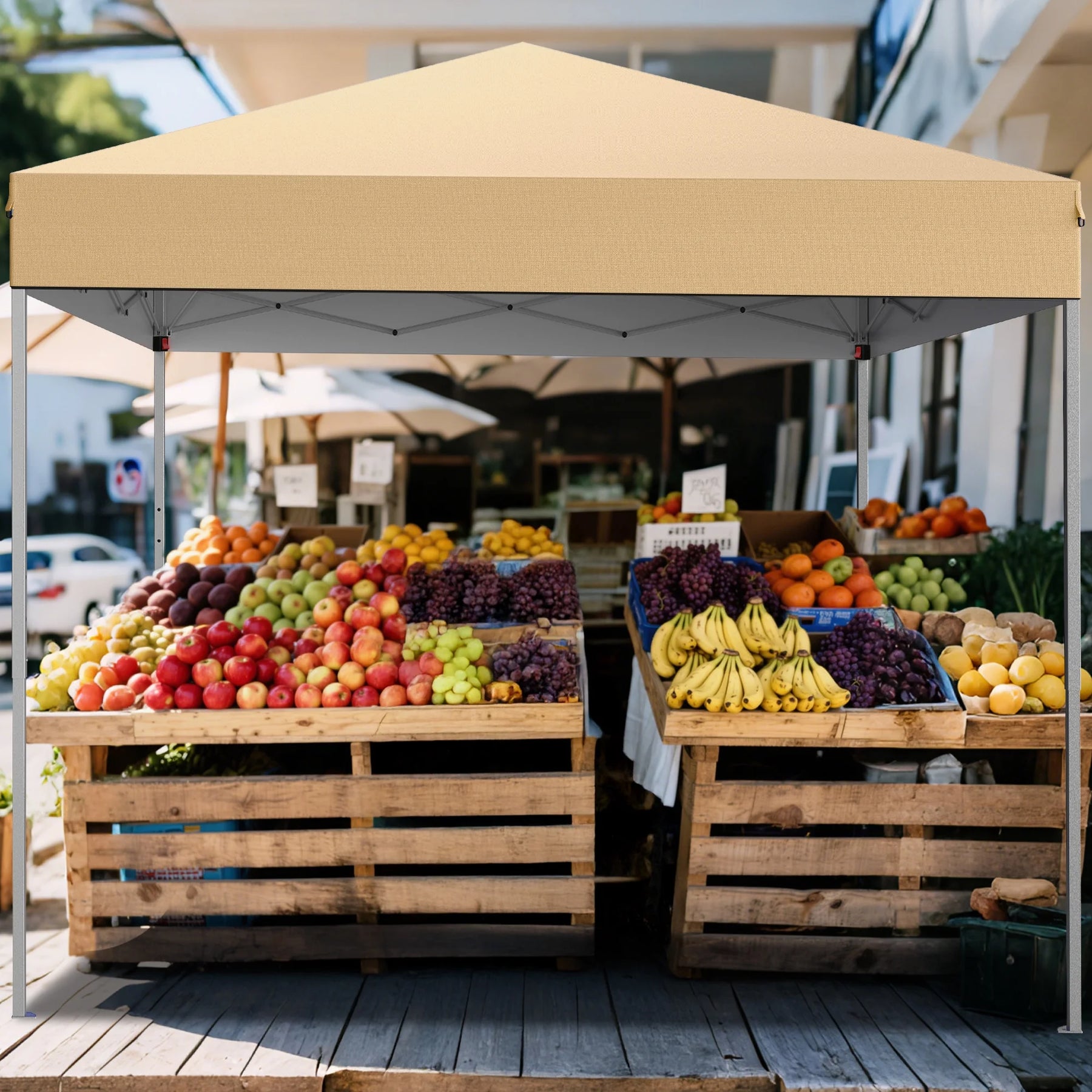GVDV Canopy Tent, 10x10 Ft Easy Pop up Outdoor Canopy Tent, Portable Straight Leg Gazebo Instant Canopy - Product image 78