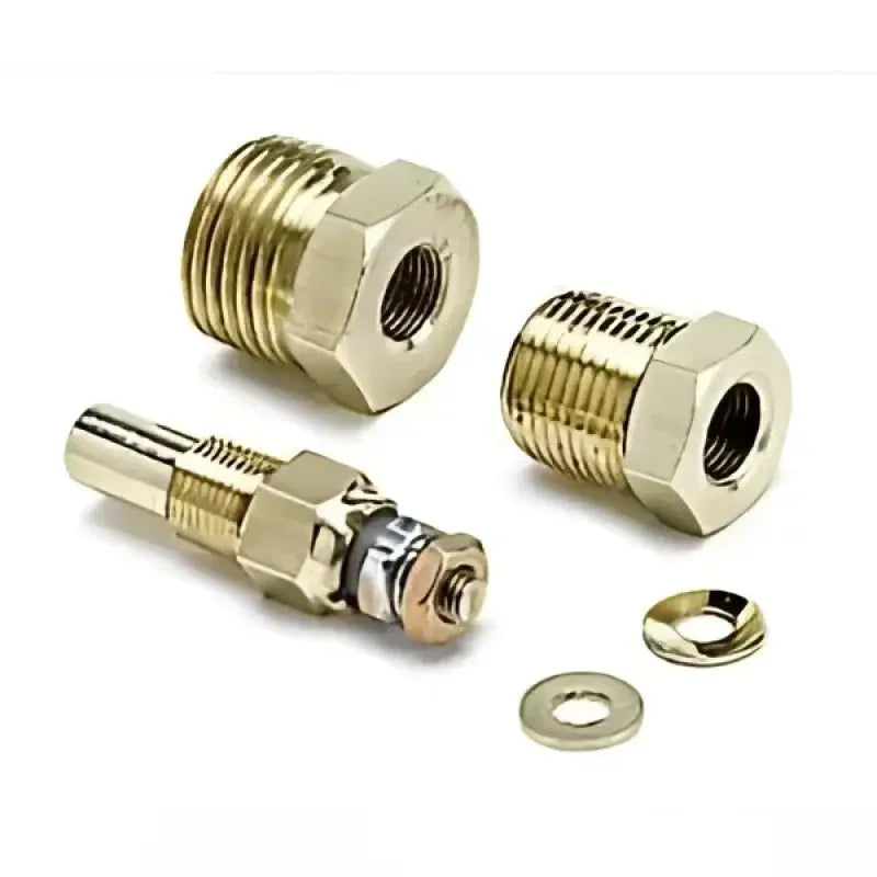 Auto Meter Products Gauge Sending Unit for Autogage with 3/8 Inch NPT and 1/2 Inch NPT Adapter Fittings