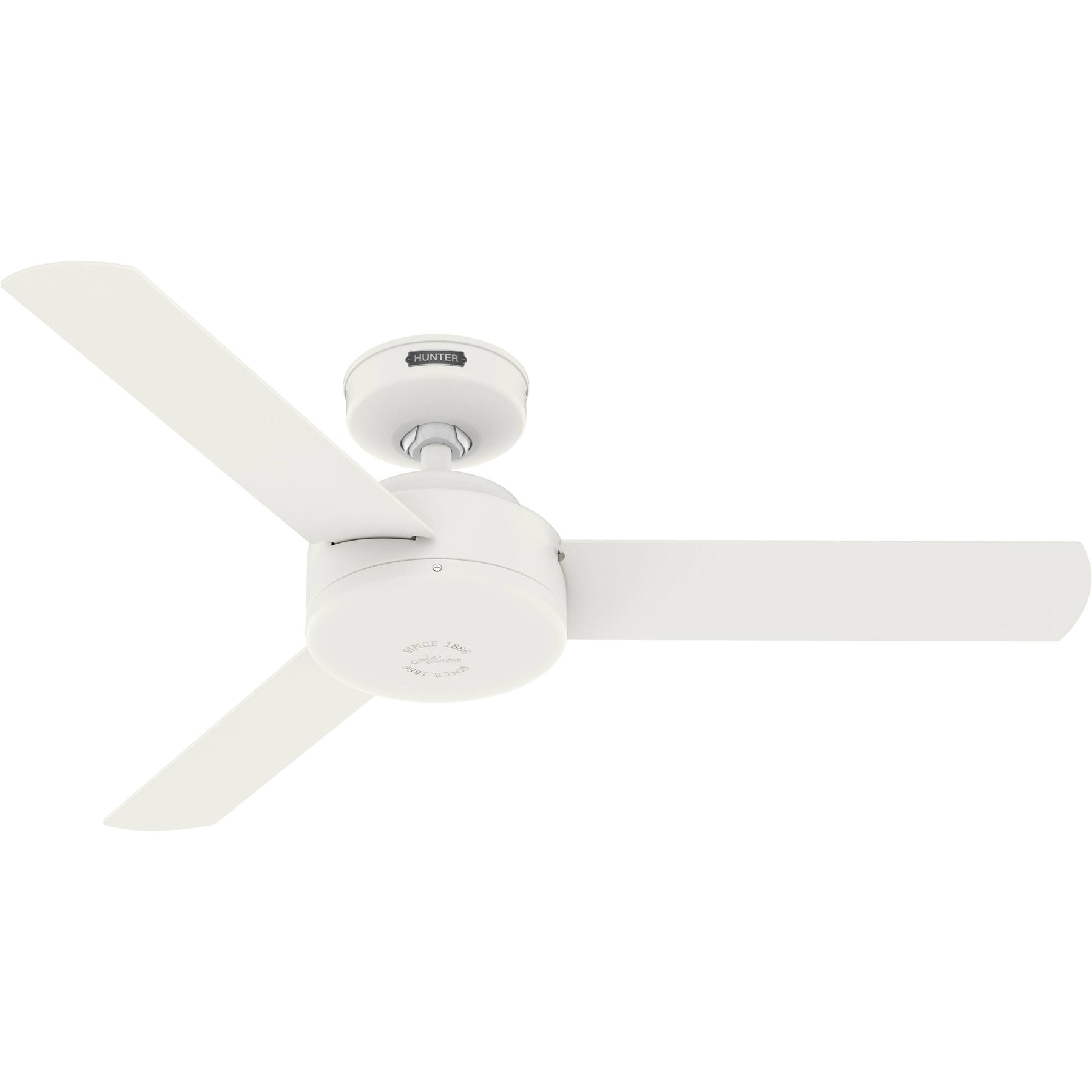 Hunter Fan 51848 Presto 44 inch Matte White Ceiling Fan - Product image 1