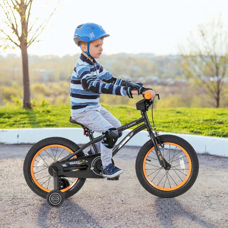 16" Kids Bike for 4-7 Years Old Girls Boys Sport Bicycle with Adjustable Saddle, Training Wheels - Product image 2