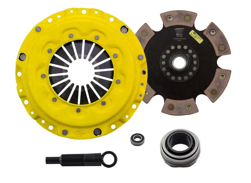 ACT AI2-SPR6 - 1990 Acura Integra Sport/Race Rigid 6 Pad Clutch Kit