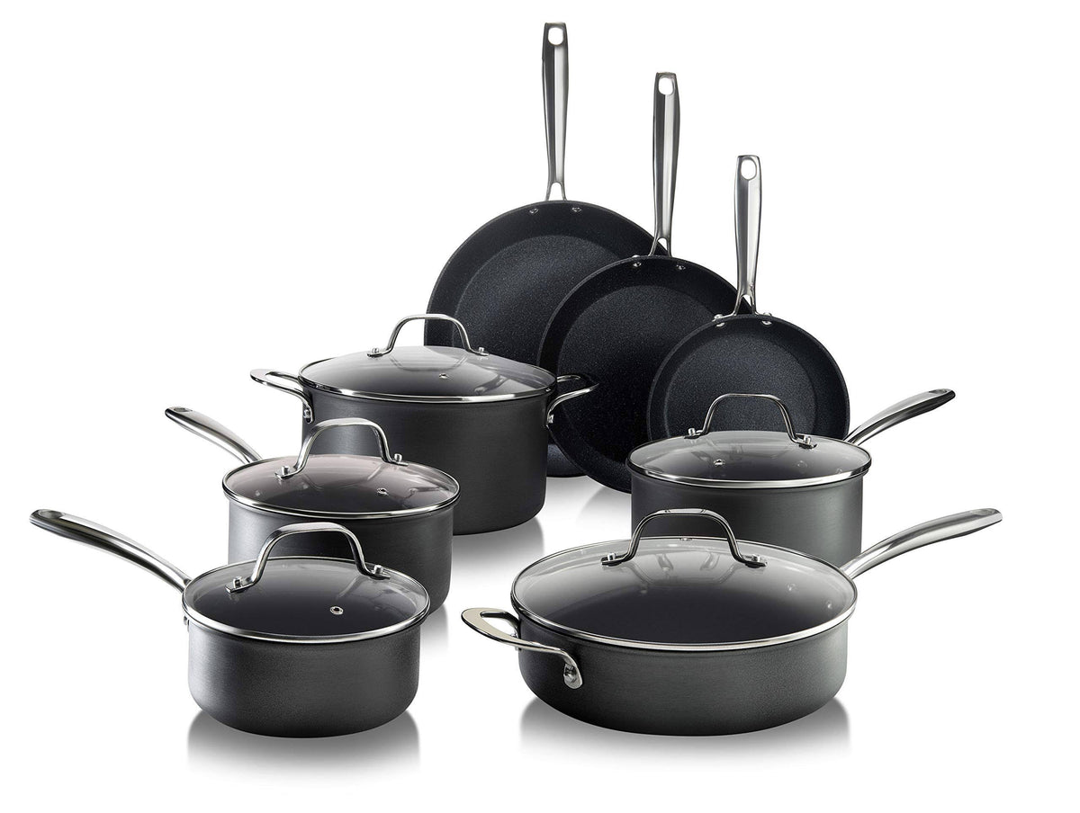 Granitestone Pro Hard Anodized 13 Piece Nonstick Cookware Set - Product image 1
