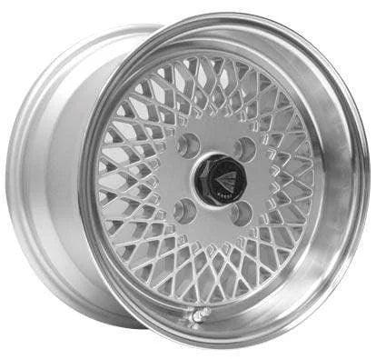Enkei Enkei92 15" 4x100 Silver W/Machined Lip