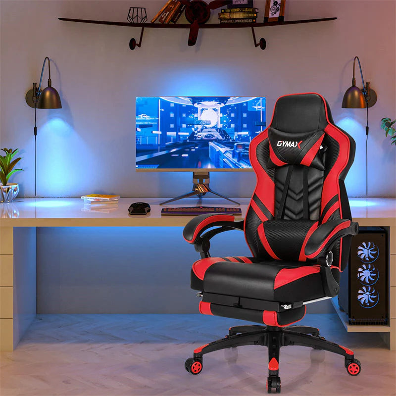 Ergonomic Gaming Chair Recliner with Footrest, Linkage Armrests & Lumbar Support - Product image 24