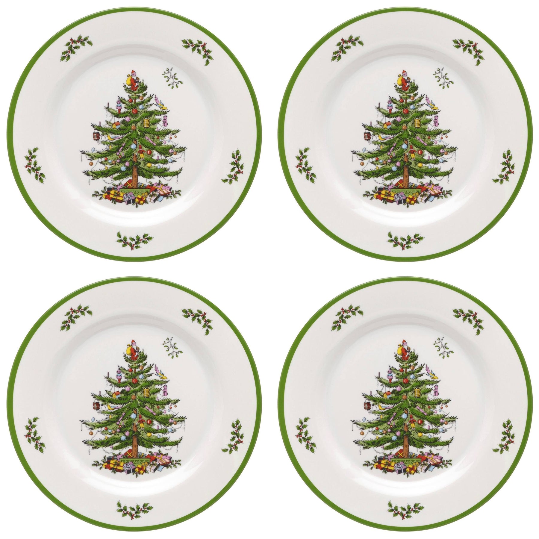 Spode Christmas Tree Melamine Dinner Plate, Set of 4 - Product image 1