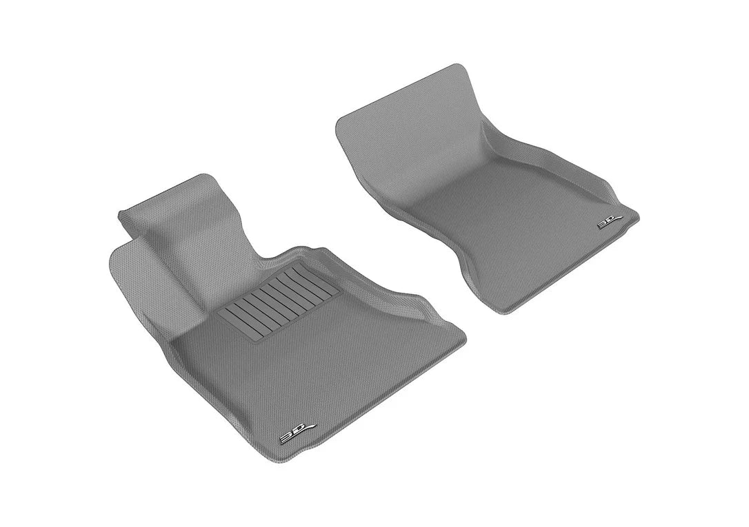 3D MAXpider L1BM05411501 - 2011-2016 BMW 5 Series F10 Kagu 1st Row Floormat - Gray