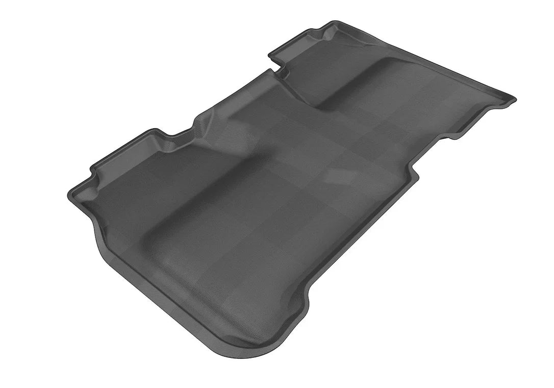 3D MAXpider L1CH04021509 - 2014-2019 Chevrolet Silverado Crew Cab Kagu 2nd Row Floormats - Black